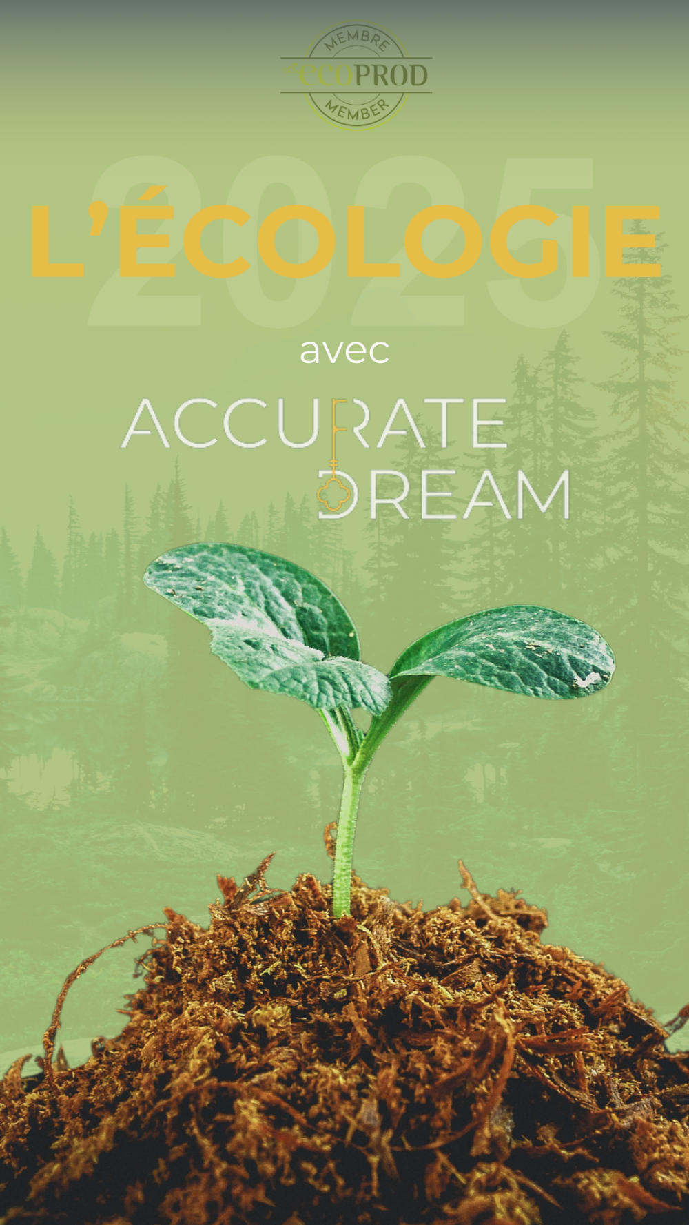 ACCURATE - Affiche écologie site internet